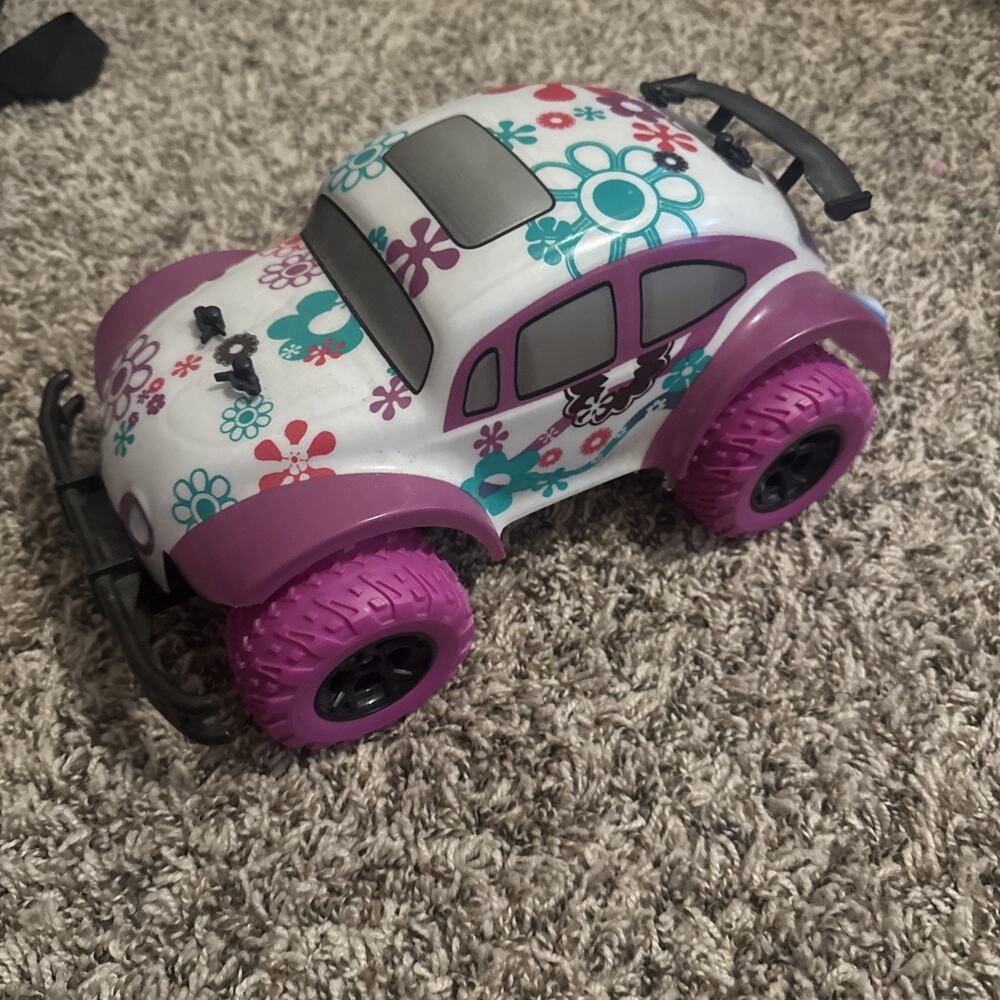 Sharper Image Pink & Purple Pixie Cruiser RC Car Remote Included
